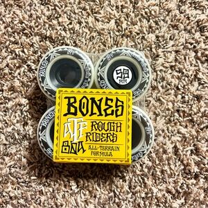 Bones Rough Riders ATF Skateboard Wheels [4 in the pack]
